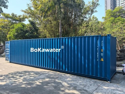 Containerized and integrated RO equipment